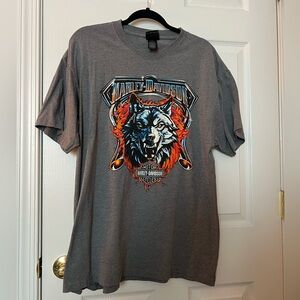 Harley Davidson Wolf Tee
